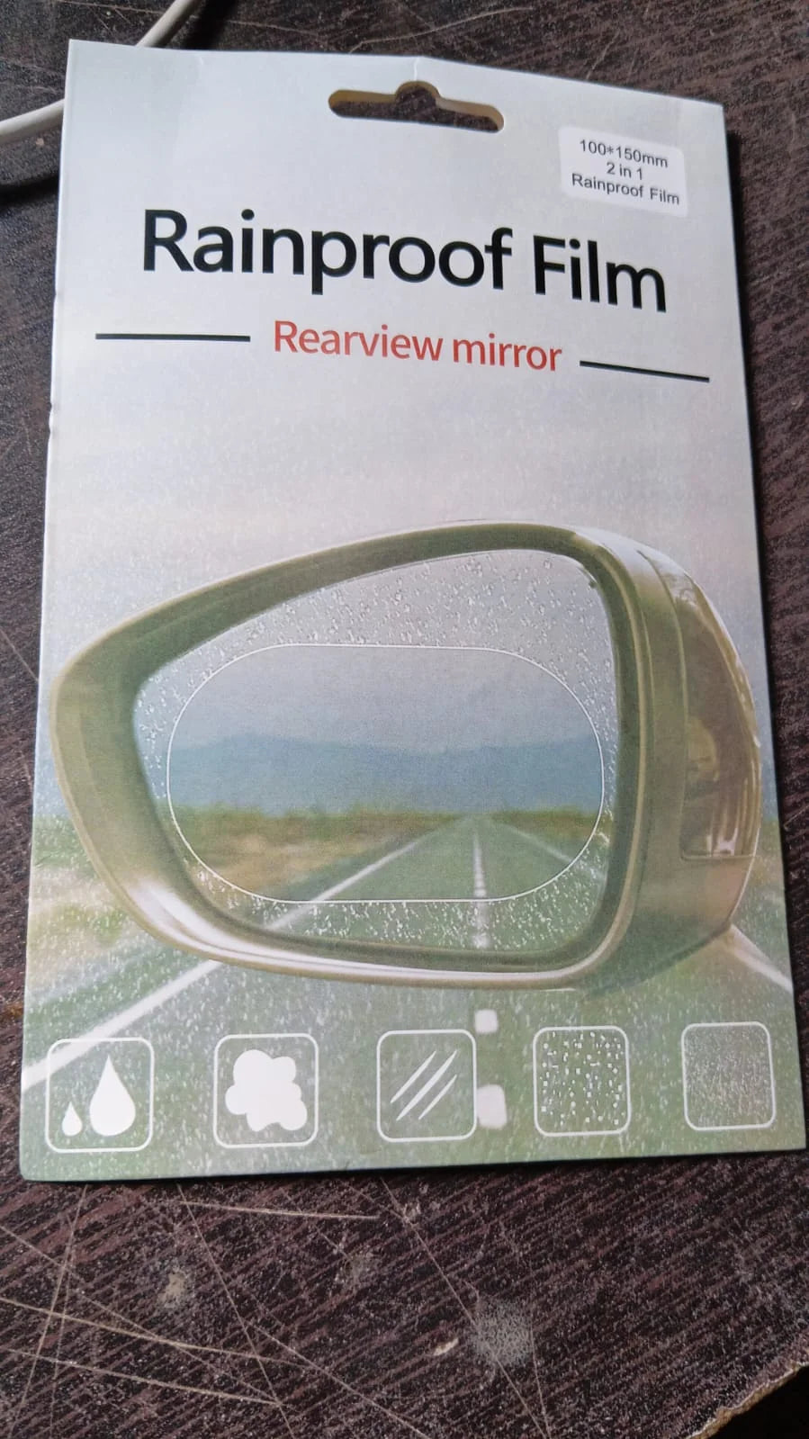 Anti-Fog Rearview Mirror Film – HD Clear Protective Sticker