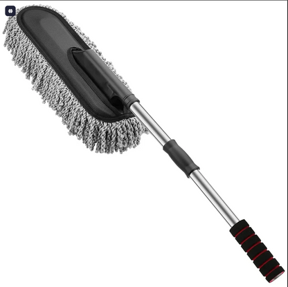 Premium Retractable Microfiber Car Duster – Extendable Handle for Car & Home Cleaning