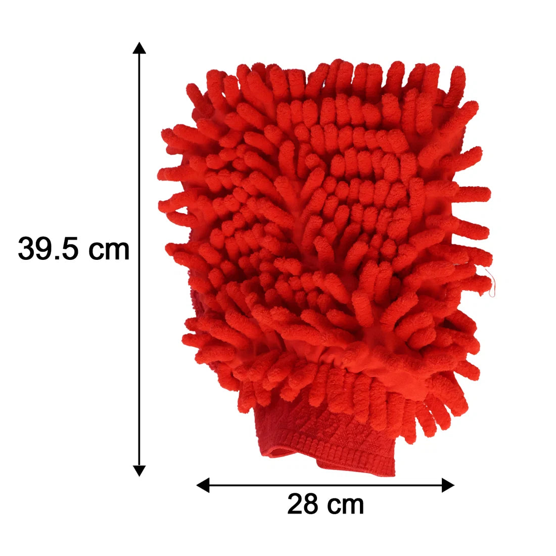 Premium Microfiber Car Wash Glove – Chenille Cleaning Mitt for Car, Bike & Home