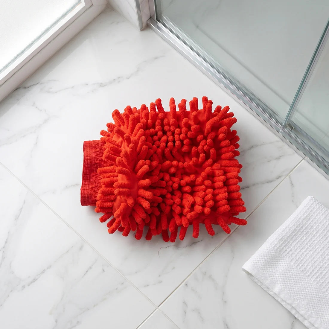 Premium Microfiber Car Wash Glove – Chenille Cleaning Mitt for Car, Bike & Home